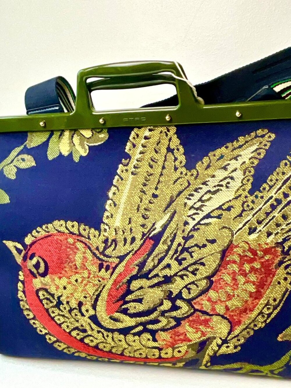 ETRO  Tapestry Pegasus Top Handle Bag - Picture 2 of 13